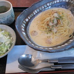はしもと珈琲館 - 帆立クリームスパゲティ