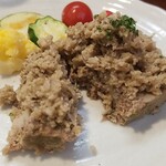 キッチン ブルー グローブ - 更にカット