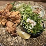 土鍋ごはん 米三 - 鶏の唐揚げ