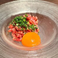 華火 錦店 - 細切り肉のユッケ