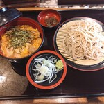 蕎麦人弁慶 - 親子丼セット