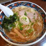 篤之助 - '13/11/24 しょう油ラーメン（600円）＋味玉（クーポン）