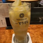 Nakameguro Torimachi - ゴロゴロレモンサワー　意外と飲みづらいｗ