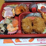 にこにこ弁当 - 私のぉ～「ビックランチご飯無し」1076円税込（Wolt価格）ですってぇ〜♪