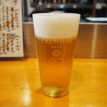 Sushi Hidezou - 生ビール