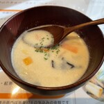 ドーカン - 本日のスープ、あっつ熱で美味い