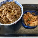 吉野家 - キムチ牛丼。