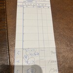 手打ち蕎麦 たがた - 2人の支払い