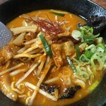 ラーメン専門 ひまわり - モルメン辛いの