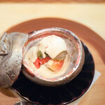 Nihon Ryouri Kashiduki - あんぽ柿、シャインマスカット、ほうじ茶アイス