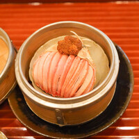 日本料理 かしづき - 甲箱蟹、蒸し寿司