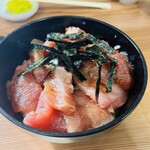 新竹三楽 - 生マグロ丼　７００円