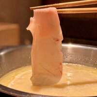 鶏料理 清水 - 美味しい鶏出汁でしゃぶしゃぶする鶏肉は絶品！！