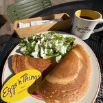 Eggs'n Things - エッグスンパンドイッチ（ドリンク付き 1,045円 tax in ）