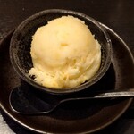 焼肉庵 兆 - 柚子アイス