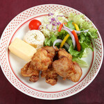 Fried chicken set meal