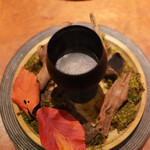 jinen. - 松葉蟹のコンソメと北海道雉のスープ