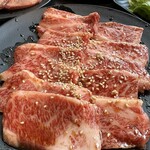 食べ飲み放題 焼肉ダイニングちからや - 和牛上カルビ