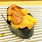 鮨懐石 重兵衛 - 馬糞うに