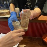 酒膳 たつ田 - 自分が飲めないから代わりにケイちゃん達にご馳走^ ^した