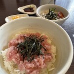 蕎麦おがわ - ネギトロ丼、めちゃくちゃ美味しかった！