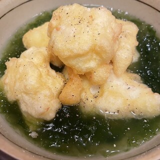 Homemade Jimami tofu tempura with Arthur's Tempura paste