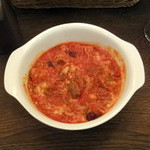 セルール - トリッパと豆のトマト煮650円