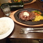 HANBURG&STEAK  紅矢 - ロースステーキ　　　　￥７５０