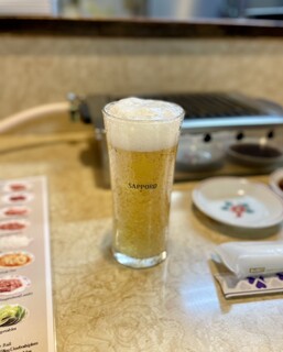 Yakiniku Eguchi - ノンアルコールビール（320円）