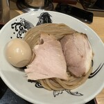 松戸富田麺業 - 味玉濃厚つけ麺中1120円