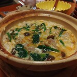 食道 月 - 能登豚卵とじ