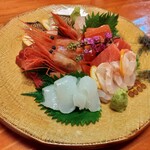 食道 月 - 刺身盛り２人分