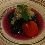 食道 月 - 金時草酢味噌:きんときそうと読むと怒られます笑　きんじそうと読むらしい