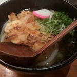 雅楽 - かき揚げうどん　1,200円