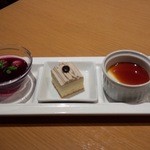 デザート3種盛り