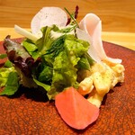 洋食 おがた - サラダ　　