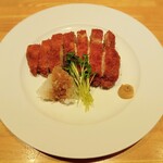 洋食 おがた - メイン　ポークカツレツ　