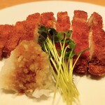 洋食 おがた - メイン　ポークカツレツ　