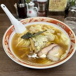 支那ソバ かづ屋 - ワンタン麺1250円 大盛り120円