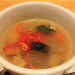 洋食 おがた - スープ