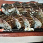 鯖とか烏賊とか真とか - おみやの鯖の棒寿司自分で全部たべちゃいました（泣）