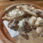 鯖とか烏賊とか真とか - いか下足の天麩羅