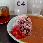 Curry Labo Tokyo - カレー＆ウーロン茶。