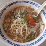 手打ち G麺 - 味噌野菜ラーメン