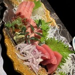 巓升郭 - マグロの３点盛り