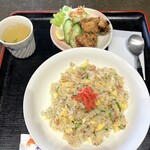 喫茶グリーンヒル - 料理写真:炒飯セット