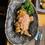 居酒屋 ろくだん - チキン南蛮　板さん特製の柴漬け入りタルタルソースが泣かせます。鶏も柔らかくて美味しい。