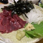 やきとり能勢 - ずりの造り。