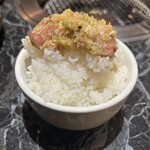 ムクゲ - ネギ塩絨タンご飯に合います♪