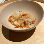 温石 - 桜海老炊き込みご飯